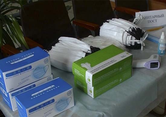 Более 500 военкоматов Центрального военного округа получили медицинские маски