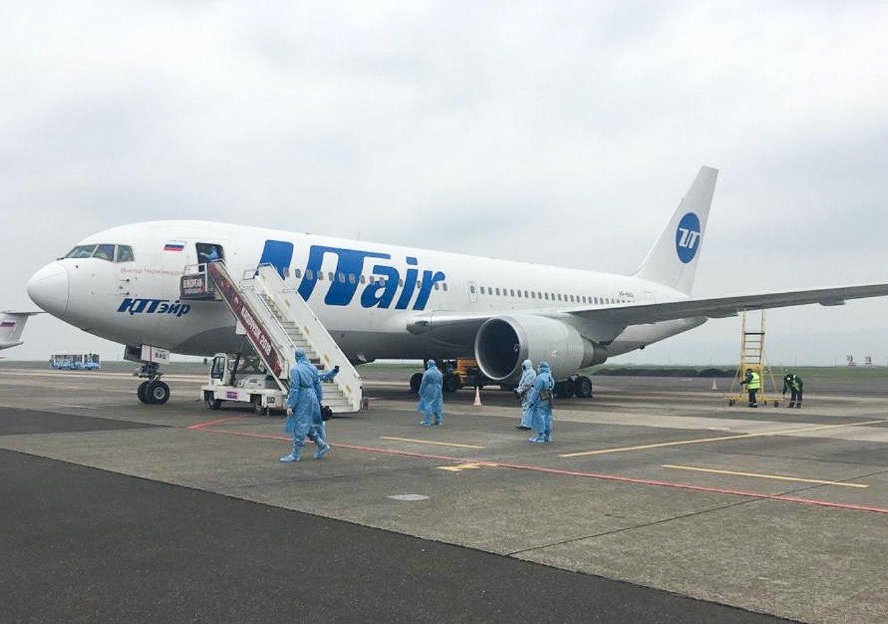 Российская авиакомпания Utair выполнила вывозной рейс из Саудовской Аравии