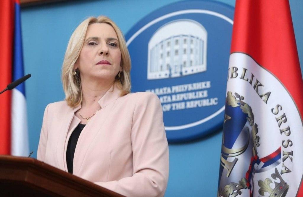 Президент Республики Сербской Желька Цвиянович выразила благодарность военным за помощь в борьбе с пандемией