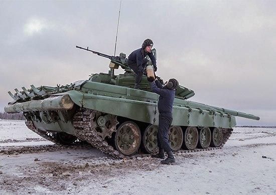 Танковой армией Западного военного округа было проведено порядка 400 учений за зиму
