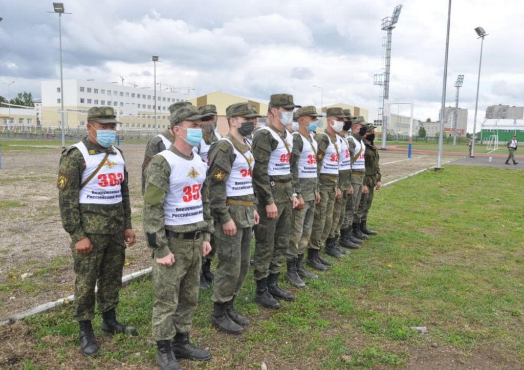 Военные ЦВО участвуют в конкурсе «Воин мира»