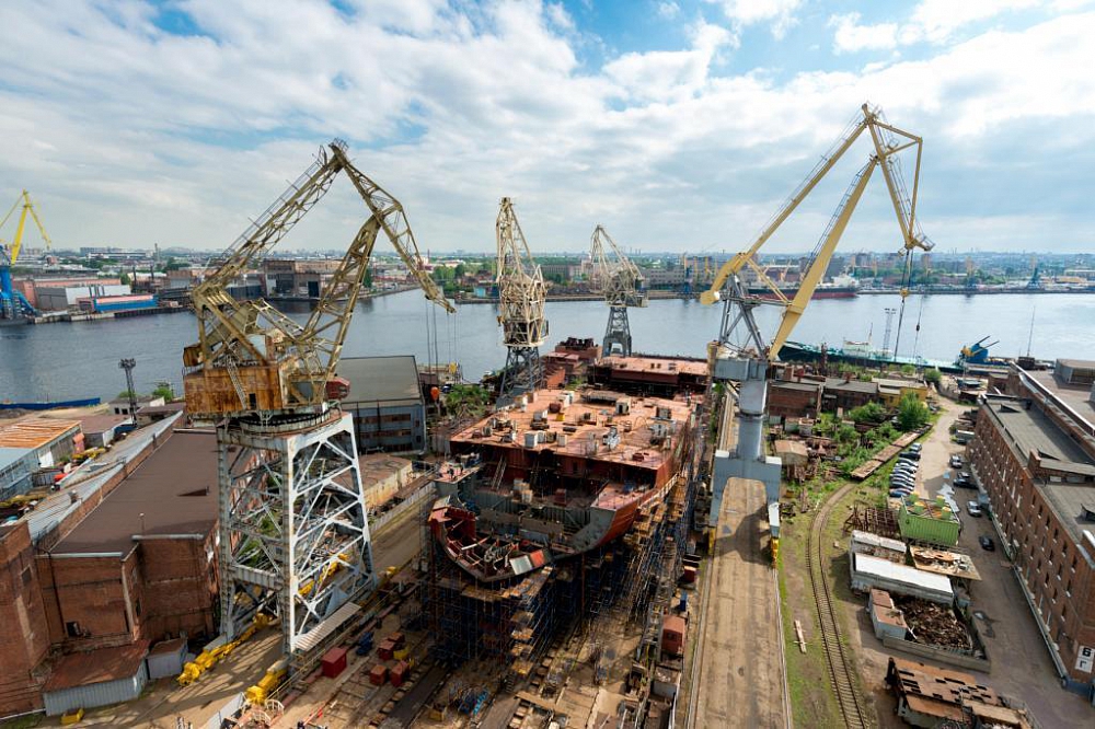 На Балтийском заводе в Петербурге заложат ледокол «Якутия»