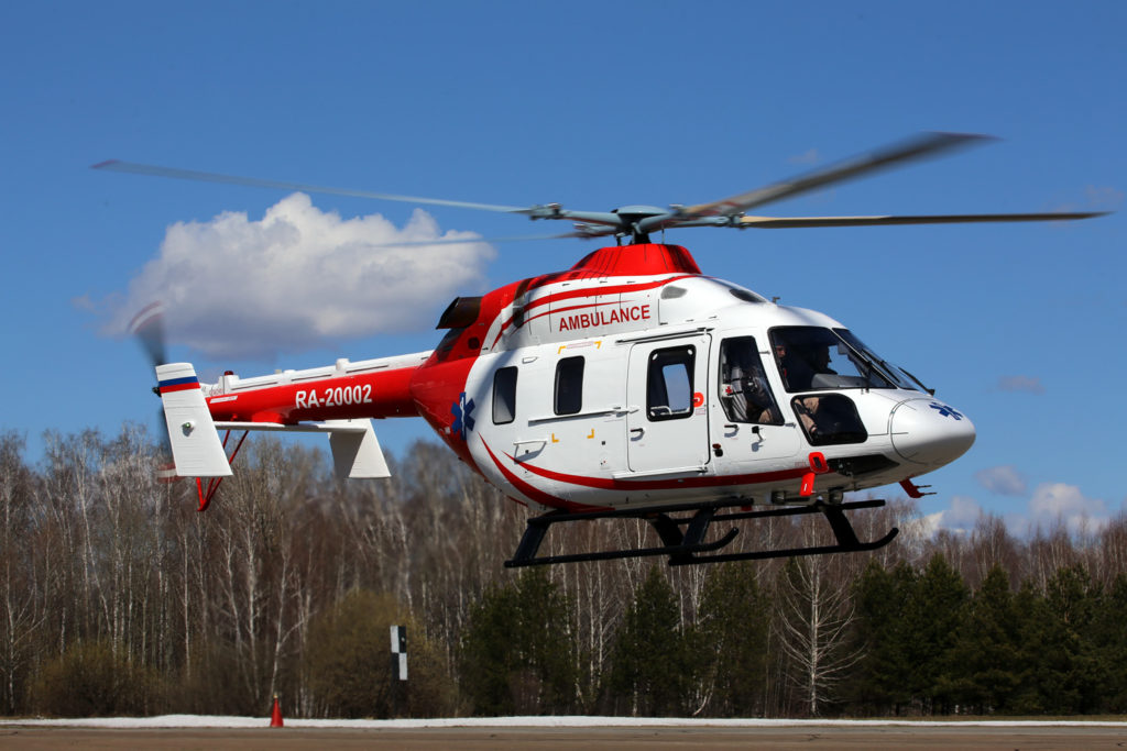 Российские вертолеты «Ансат» будут перевозить больных с COVID-19