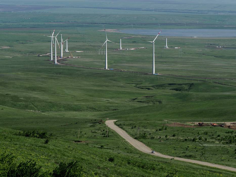 На Ставрополье строят ветровую электростанцию мощностью 210 МВт