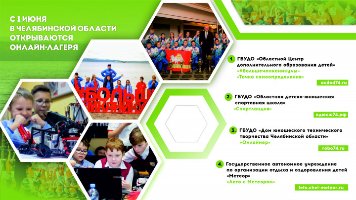 В Челябинской области для школьников откроются онлайн-лагеря
