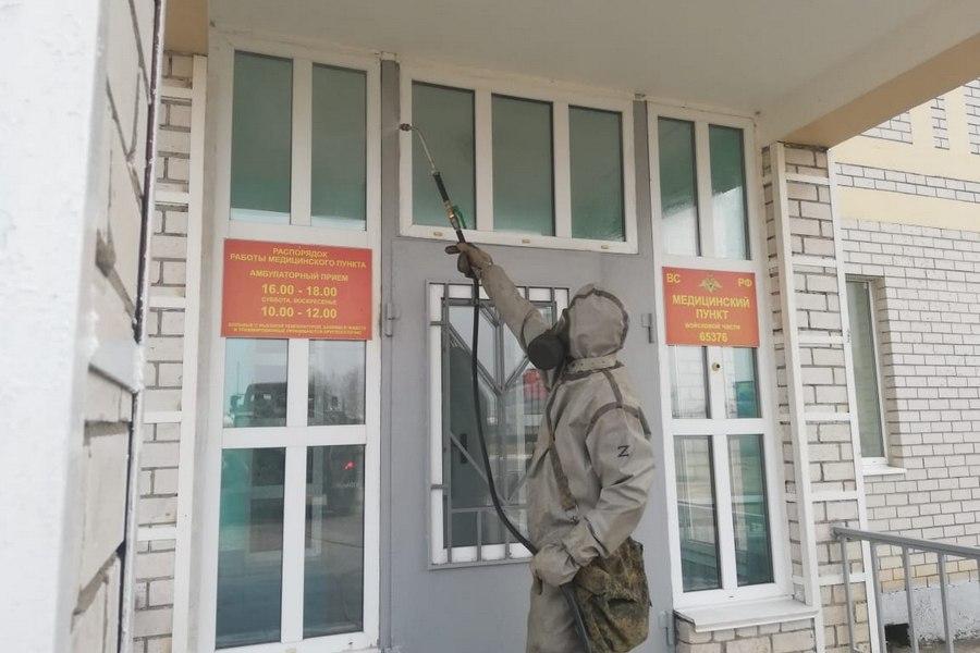 Казарменный фонд Ивановского гвардейского соединения ВДВ будут продезенфицированы