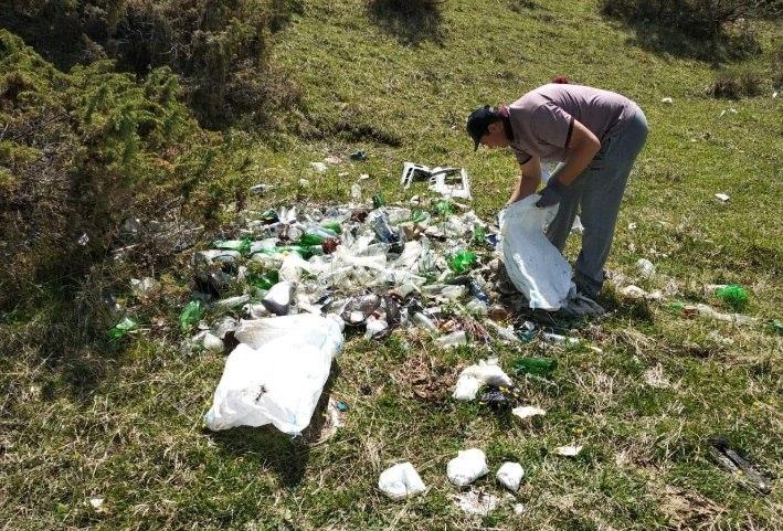 В Дагестане лесные территории очищают от бытового мусора