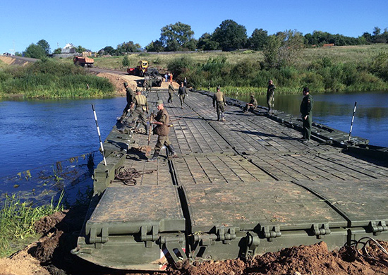 В Тульской области военнослужащие ЗВО возведут пять мостов