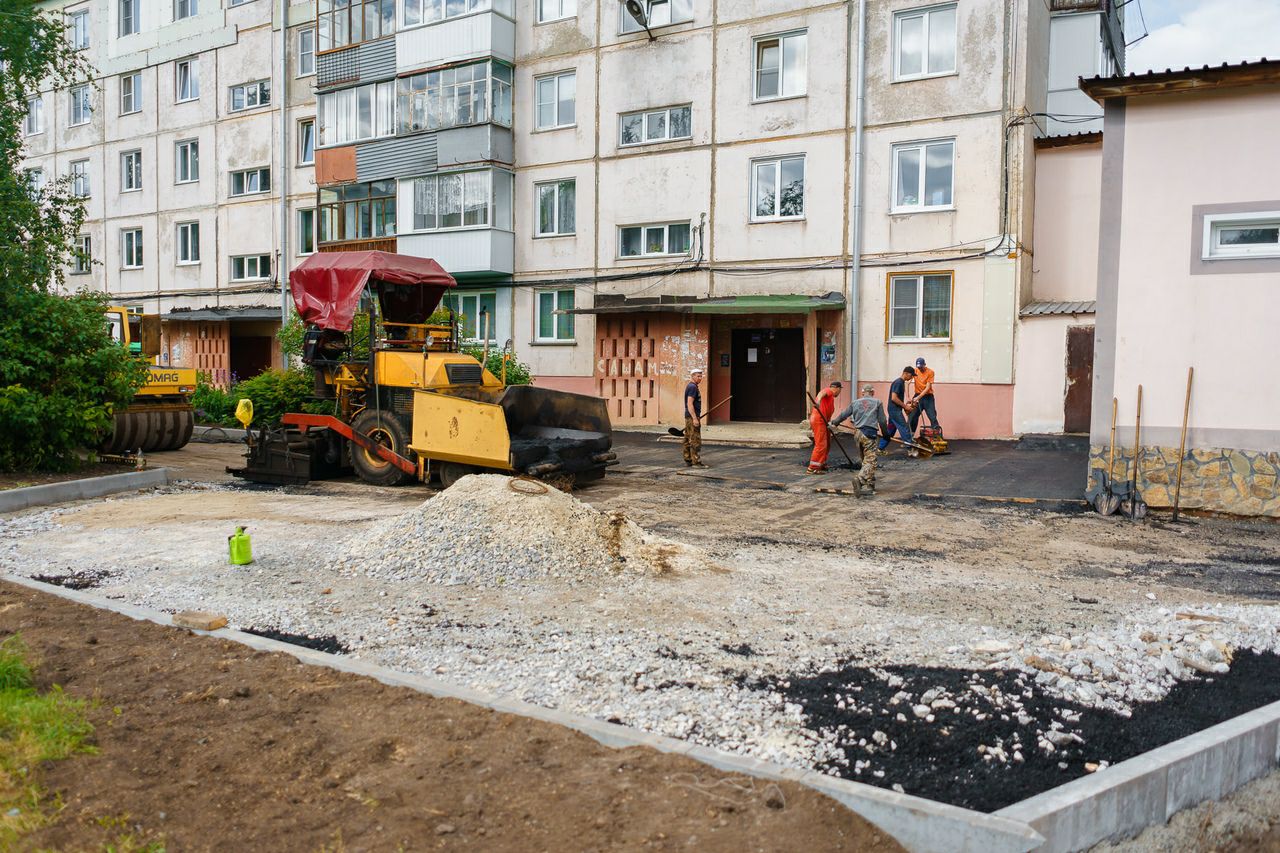 В рамках нацпроекта на Кузбассе благоустроят 308 дворов