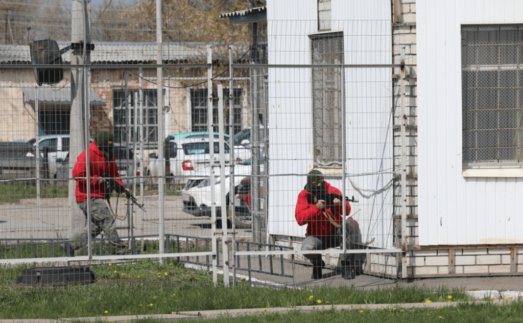 Российские военные провели учения в Приднестровье