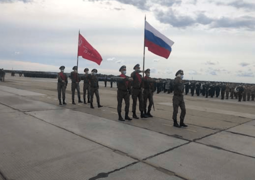 В Ростовской области отрепетировали парад Победы