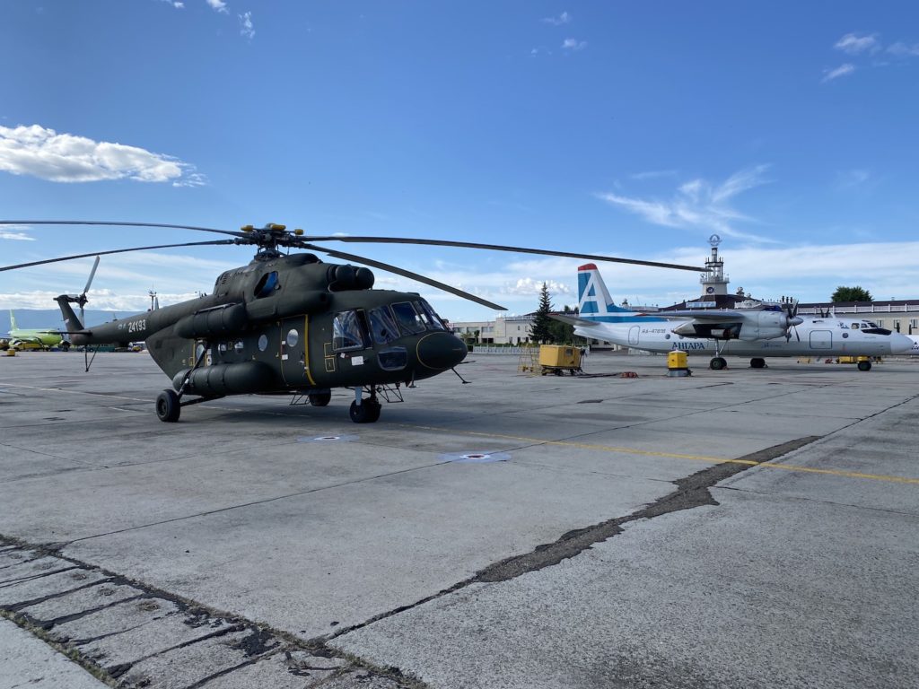Вертолёт Ми-8 пролетел 8350 км