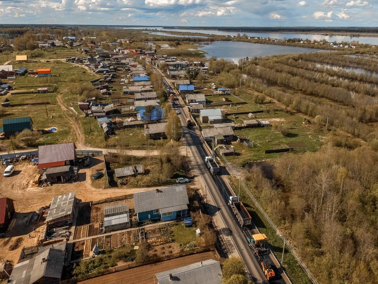 110 км федеральных трасс отремонтируют в Архангельской области