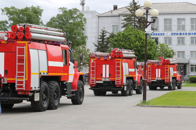 В Сахалинской области пожарные получили новую технику