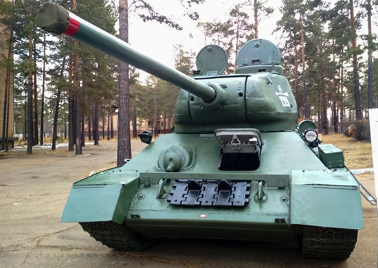 В Улан-Удэ на Параде Победы впервые проедет танк Т-34