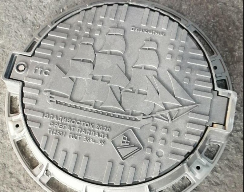 Люки с изображением символов города появятся на дорогах Владивостока