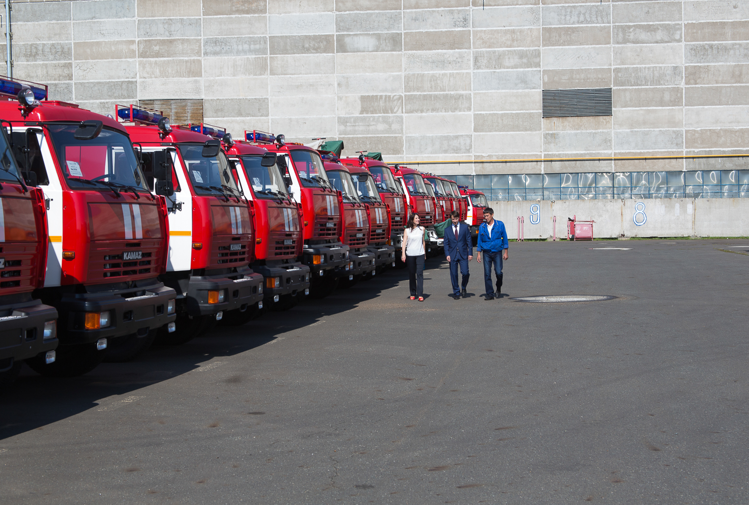 Россия передала Туркменистану крупную партию пожарных автомобилей