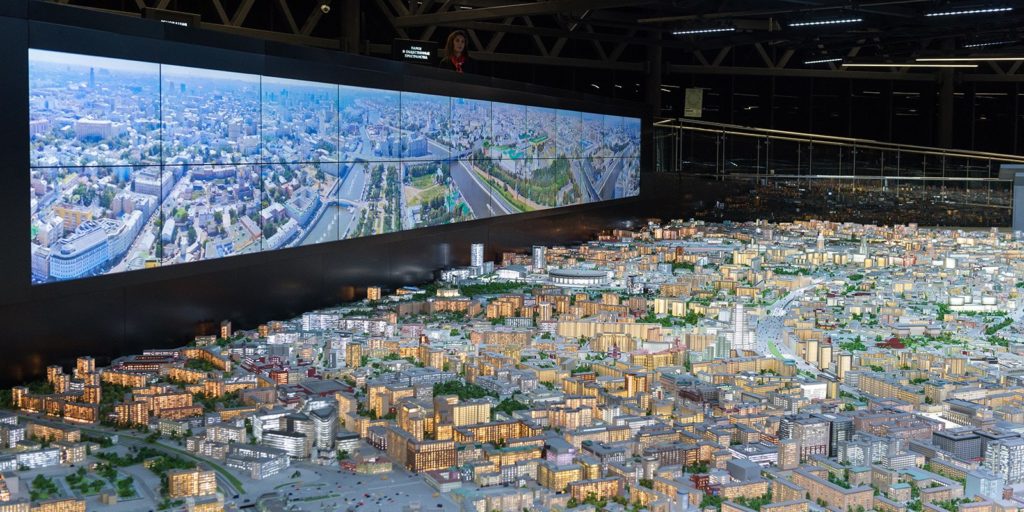Завершено создание самого большого в мире макета Москвы