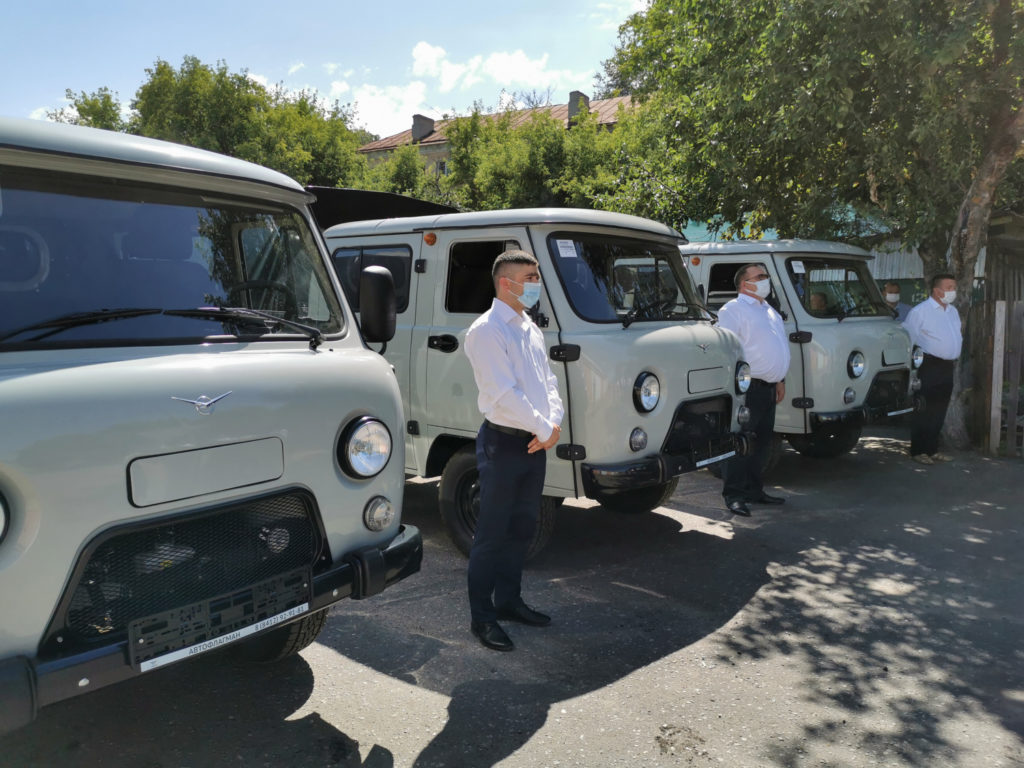 Ветеринарные станции Пензы получили новые автомобили УАЗ