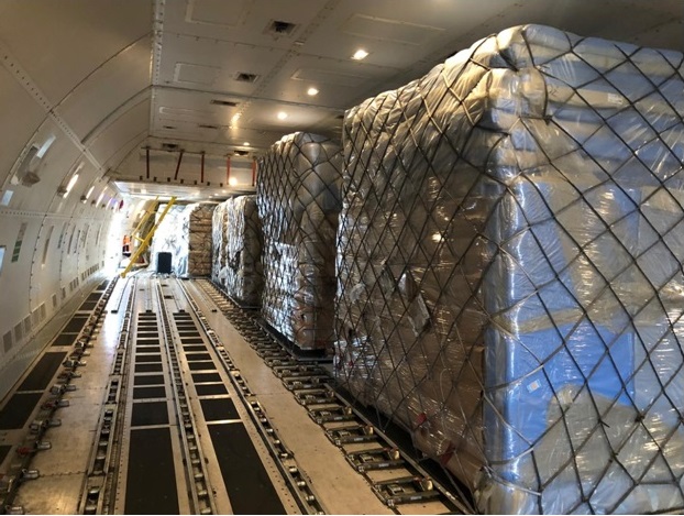 Грузовые авиаперевозчики «Волга-Днепр» доставили медоборудование в Красноярск