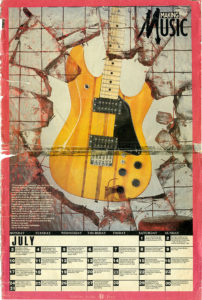 Английский журнал "Making Music" 1987 г.