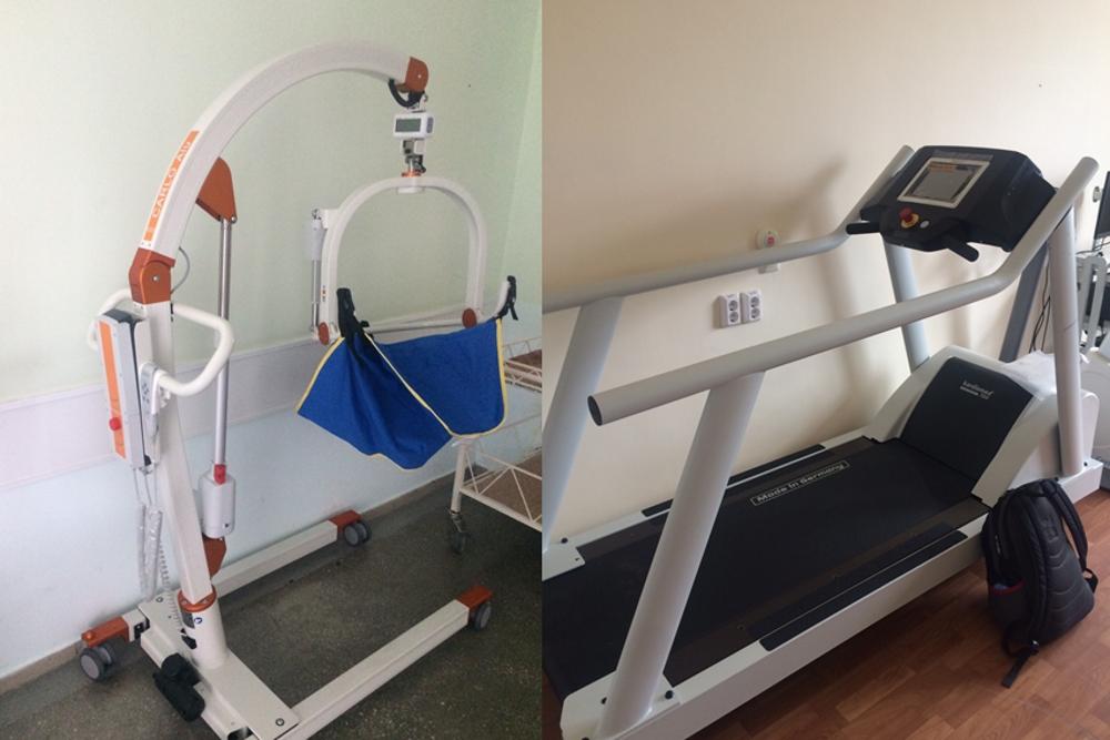 Областная больница Ишима получила новое оборудование для реабилитации пациентов