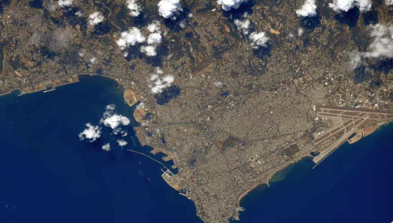 Астронавт сфотографировал пострадавший от взрыва Бейрут с борта МКС