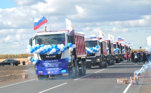 В Омской области открыли дорогу в объезд казахской территории