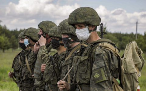 Военные РФ и Турции провели совместную тренировку патрулирования в Идлибе