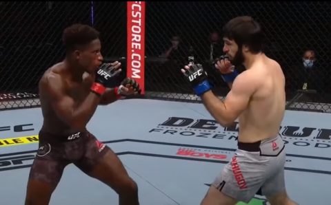 Российский боец Тухугов потерпел поражение на UFC 253