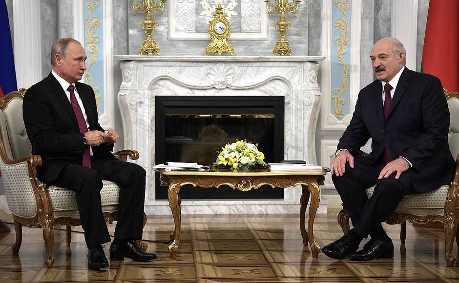 Путин и Лукашенко встретятся в Сочи «один на один»