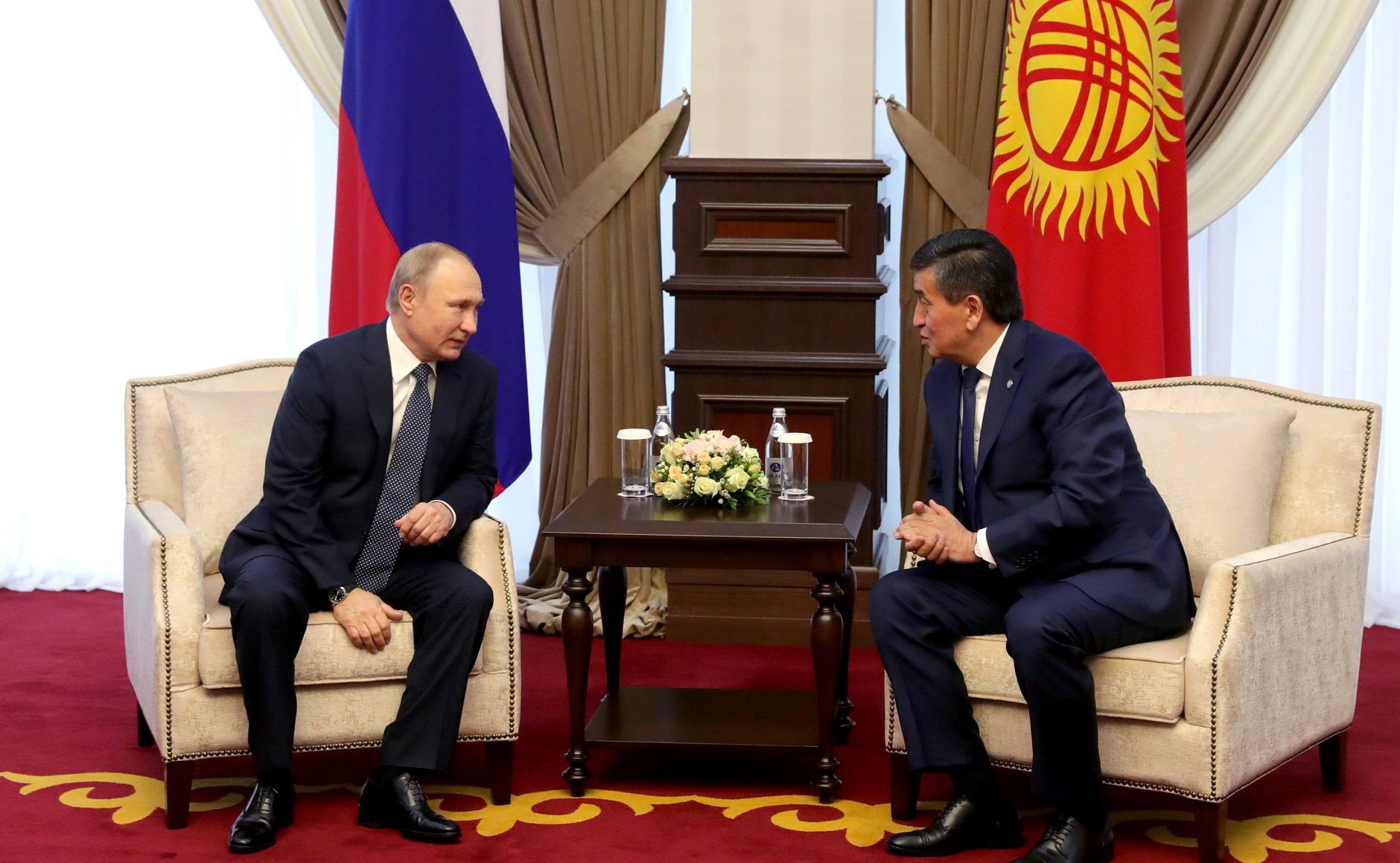 Владимир Путин 28 сентября встретится в Сочи с президентом Киргизии