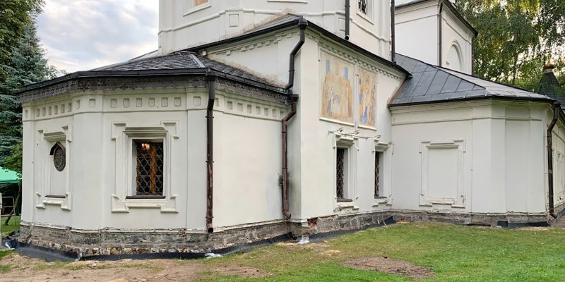 В Москве реставрируют уникальную церковь 18 века