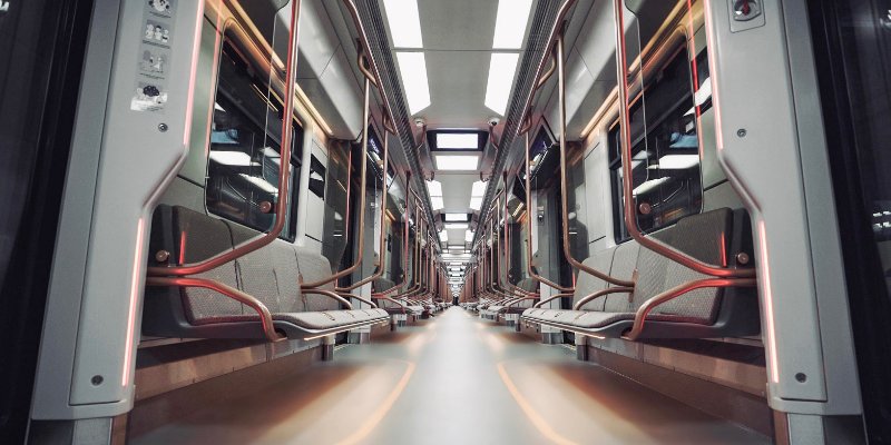 В Московском метро запустили первый поезд нового поколения