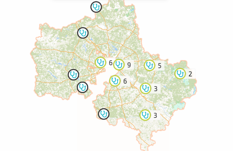 В Московской области появилась онлайн-карта вакансий для медиков