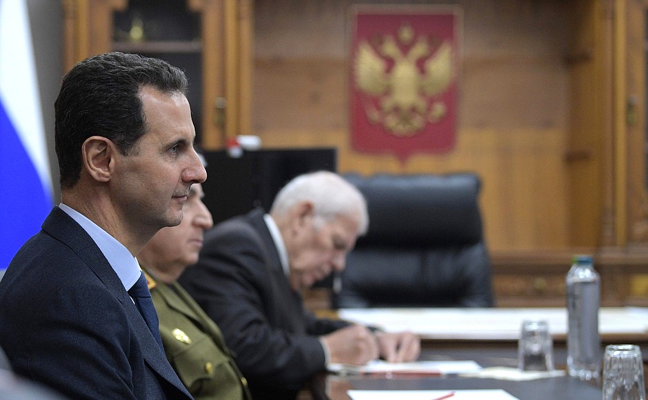 Башар Асад: Сирия запросит у РФ вакцину от коронавируса