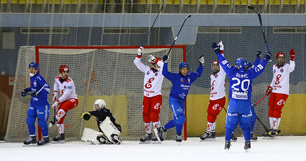 Московское «Динамо» стало победителем Кубка России по хоккею с мячом