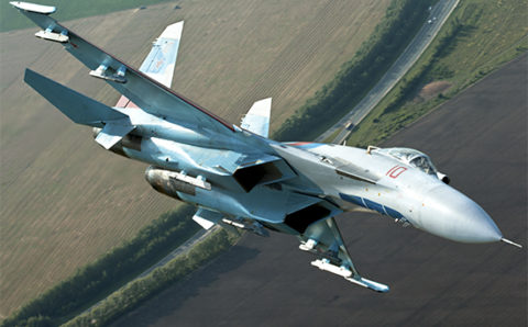 Над Черным морем российский Су-27 перехватил два бомбардировщика Франции