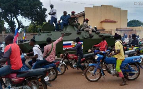 Подаренная Россией техника торжественно прошла по столице ЦАР