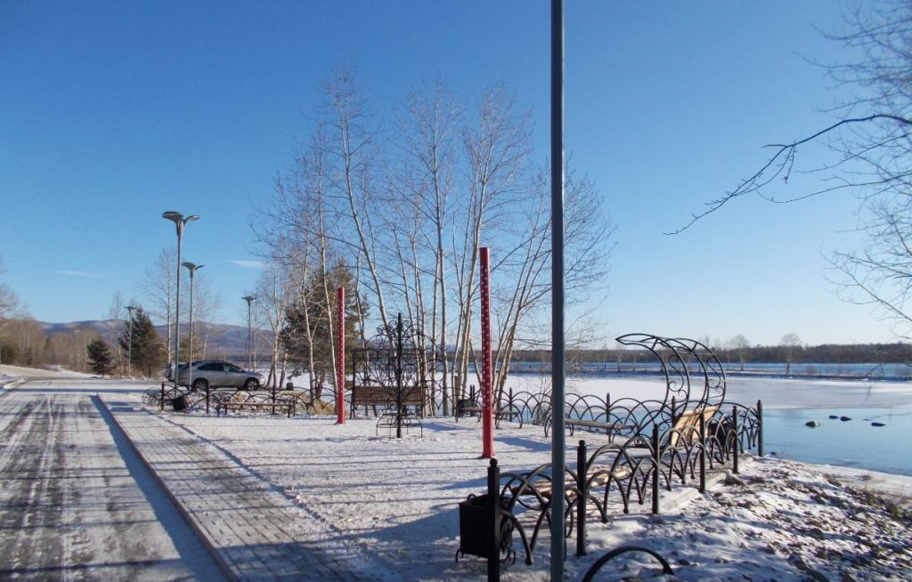В приамурском городе Зея благоустроили набережную