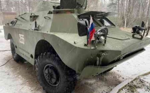 Восстановлена бронемашина, затонувшая летом в Керченском проливе 