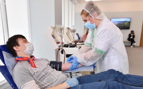 В столице донорами плазмы стали более 6 000 переболевших ковидом