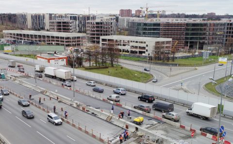 В Москве капитально отремонтируют Сколковский путепровод