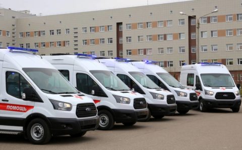Вологодская область получила новые машины скорой помощи с системой ГЛОНАСС