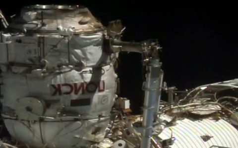 Космонавты на МКС открыли выходной люк модуля «Поиск»