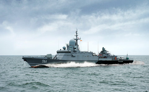 Малый ракетный корабль «Одинцово» примут в состав ВМФ