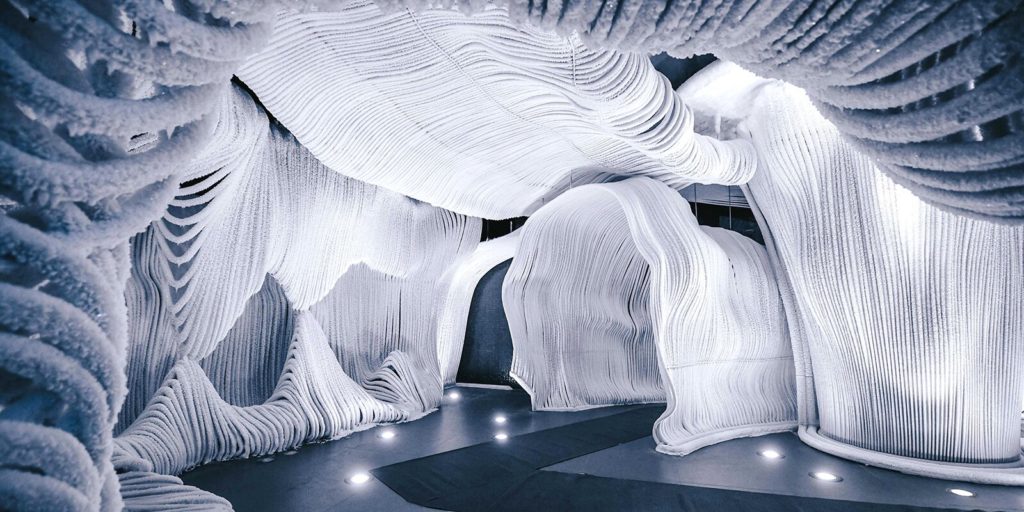 В ледяной пещере московского «Зарядья» можно будет зарегистрировать брак