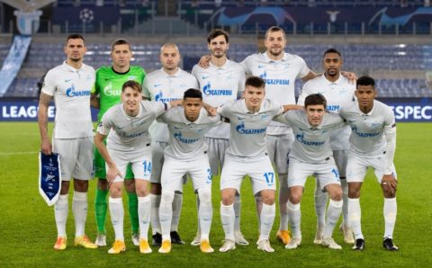 Футбольный клуб «Зенит» проиграл свой матч в Лиге Чемпионов