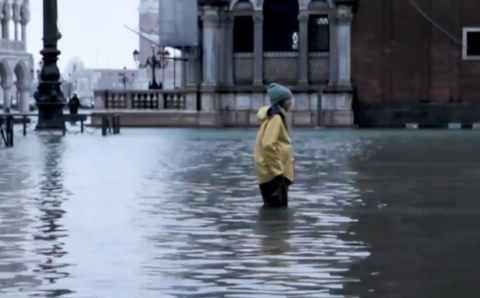 Под водой в Венеции оказалась большая часть улиц