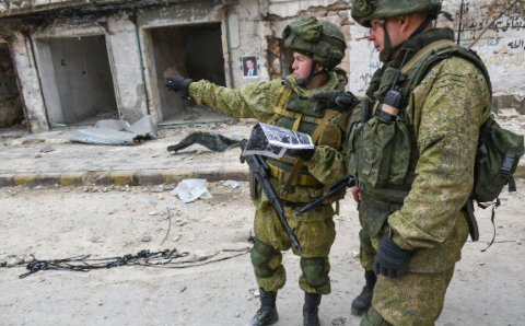 Военные РФ отремонтировали школу в одном из посёлков в Алеппо